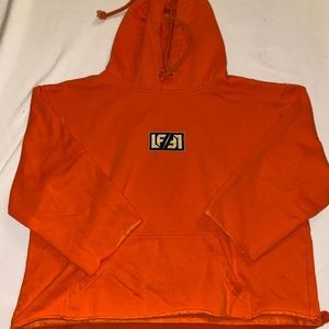 LF NEON ORANGE HOODIE